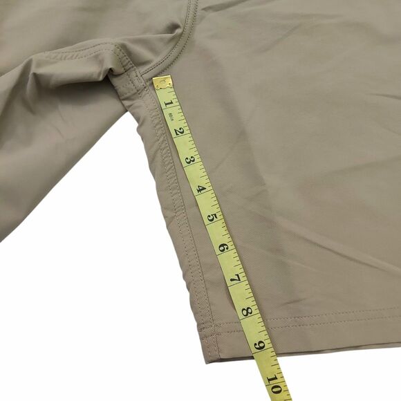 Quiksilver Shorts Mens 38 Beige Amphibian Hybrid Lightweight Beach Outdoor - Picture 12 of 12